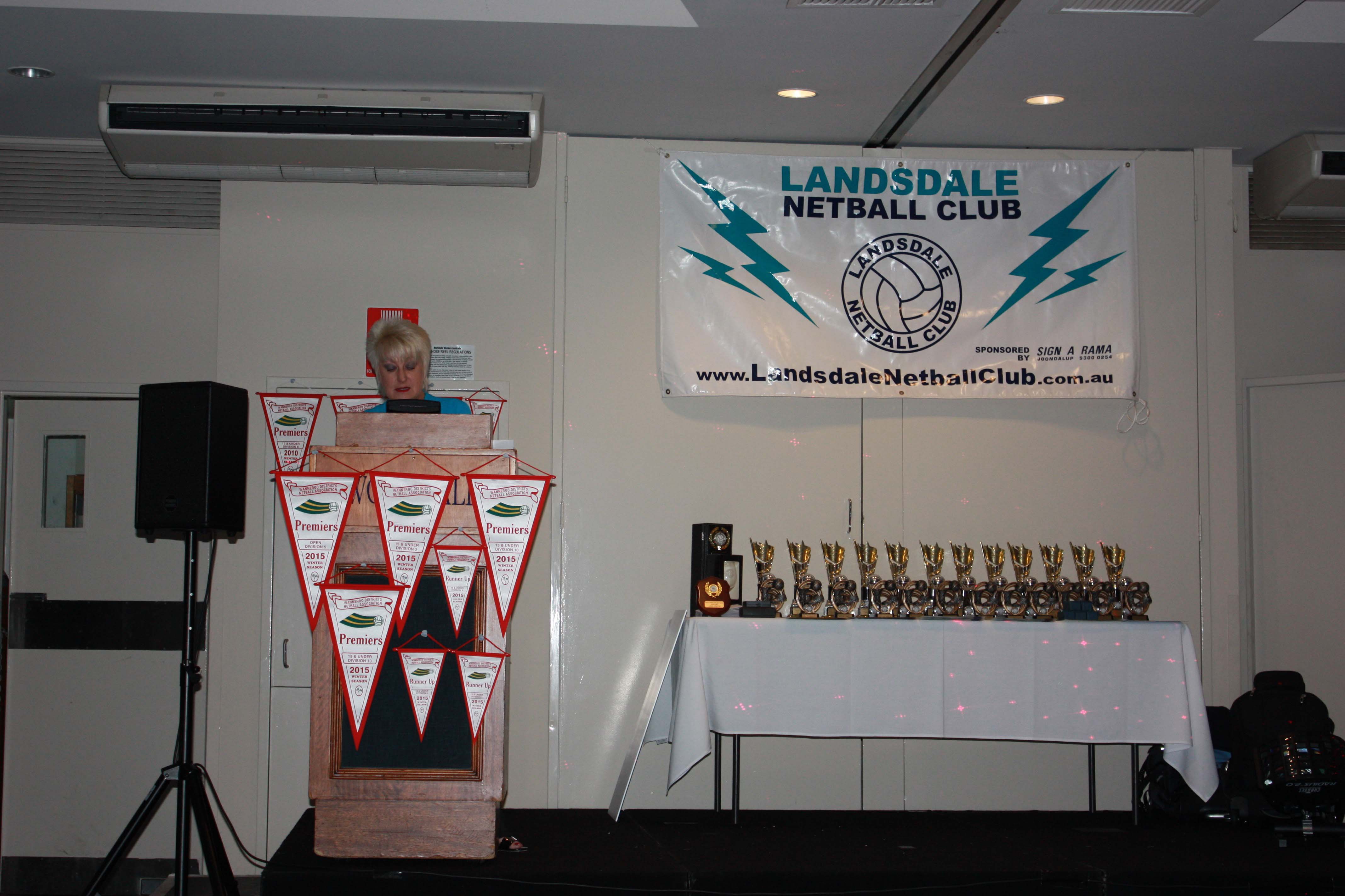 Landsdale Netball Club Trophys21