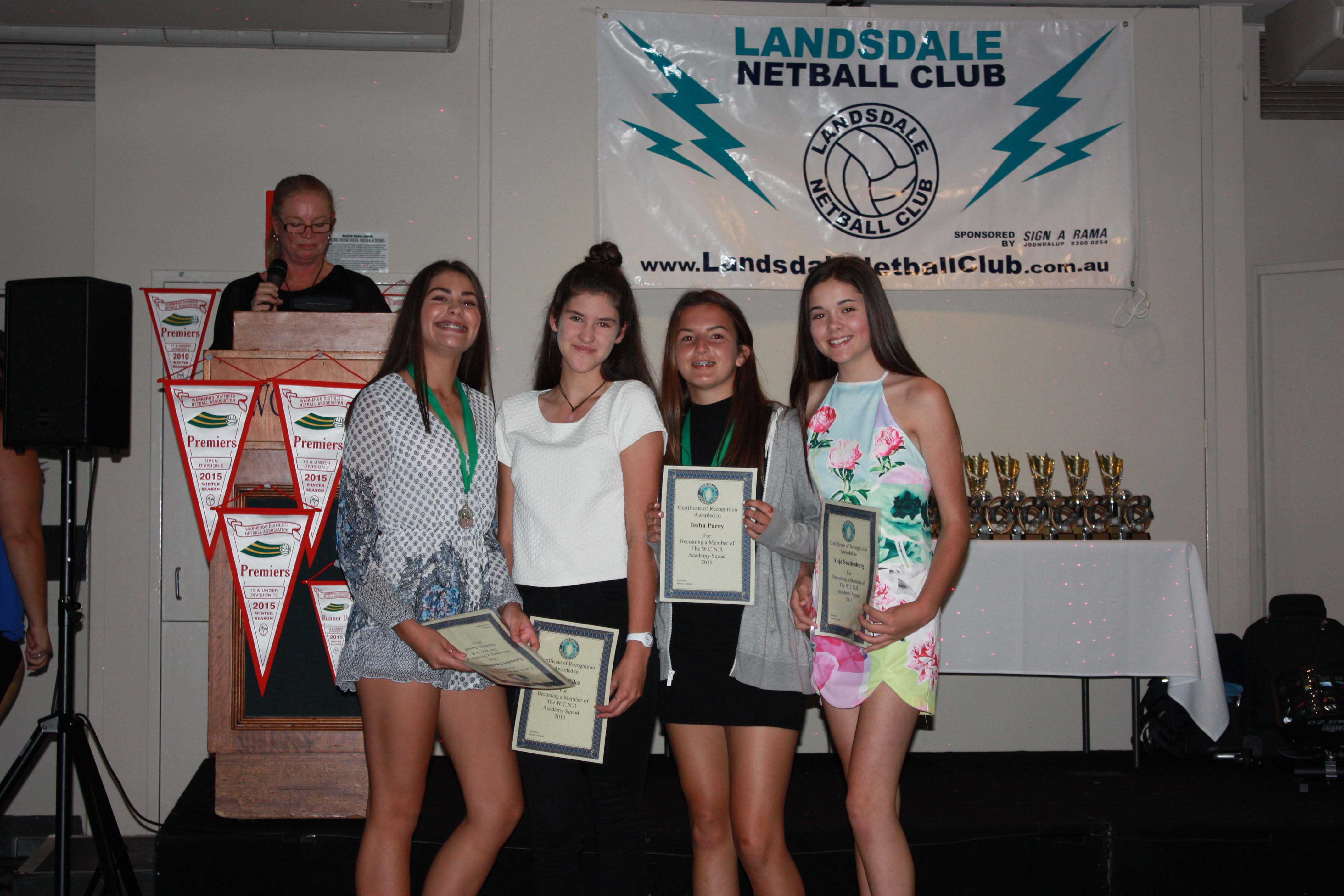 Landsdale Netball Club Trophys25